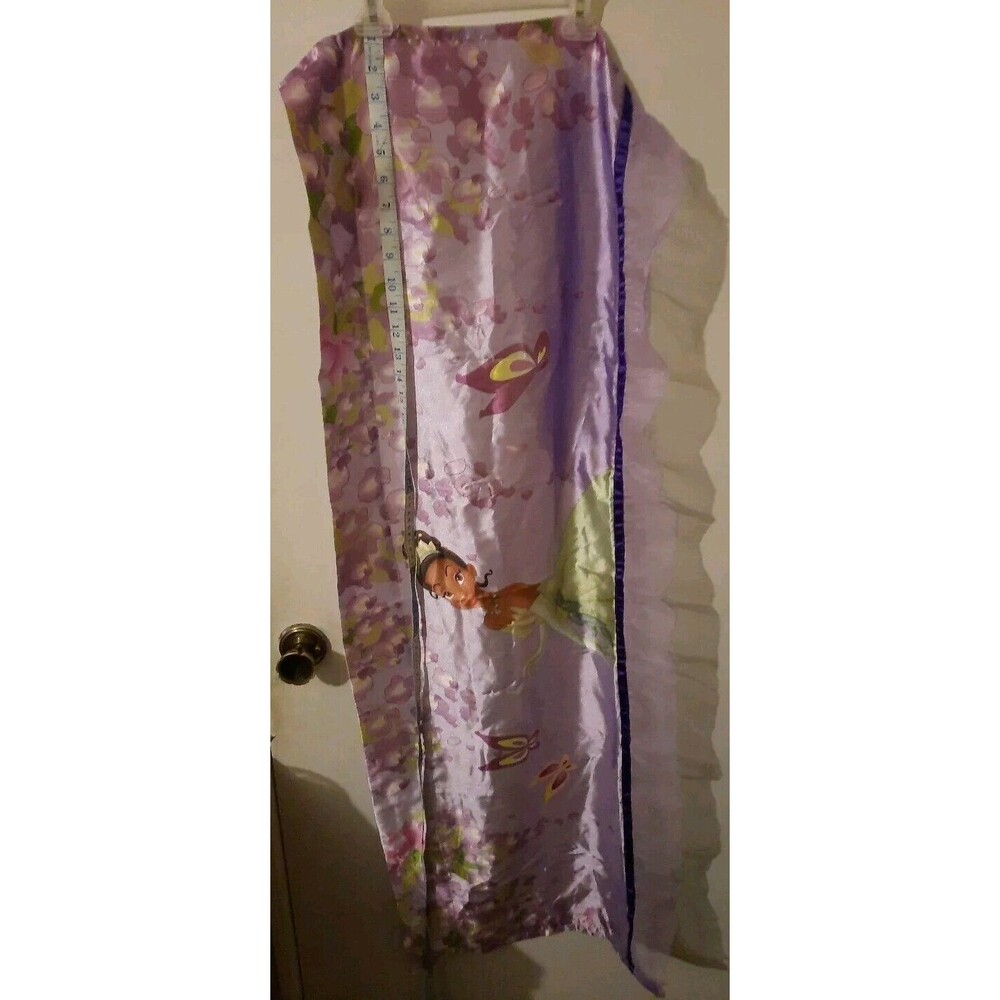 Disney Princess Tiana Purple Valance – Lavender Curtain Topper – Girls Room
